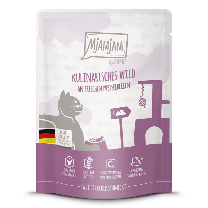 MjAMjAM Quetschie Wild an Preiselbeeren 300 g