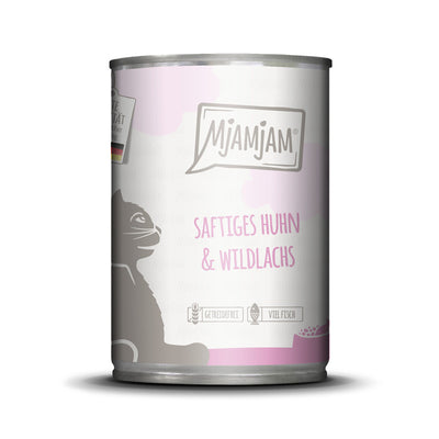 MjAMjAM Saftiges Huhn & Wildlachs 400 g