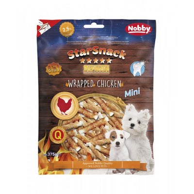 Nobby Dog StarSnack Mini BBC Wrapped Chicken 113 g