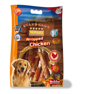 Nobby StarSnack Barbecue Wrapped Chicken 113 g