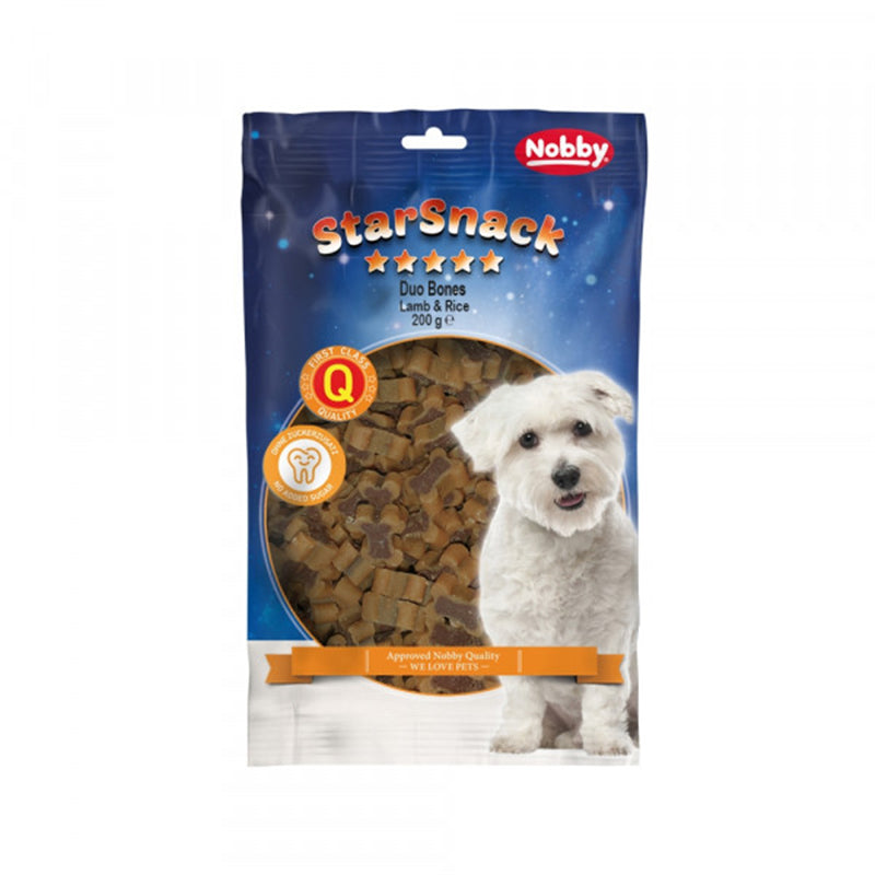 Nobby StarSnack Duo Bones Lamm & Reis 200 g