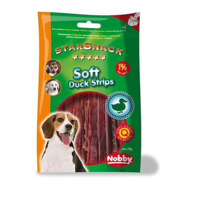 Nobby StarSnack Soft Duck Strips 70 g