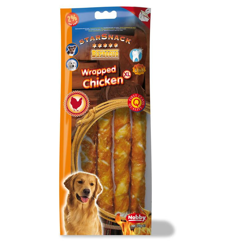 Nobby Starsnack Wrapped Chicken XL 270 g