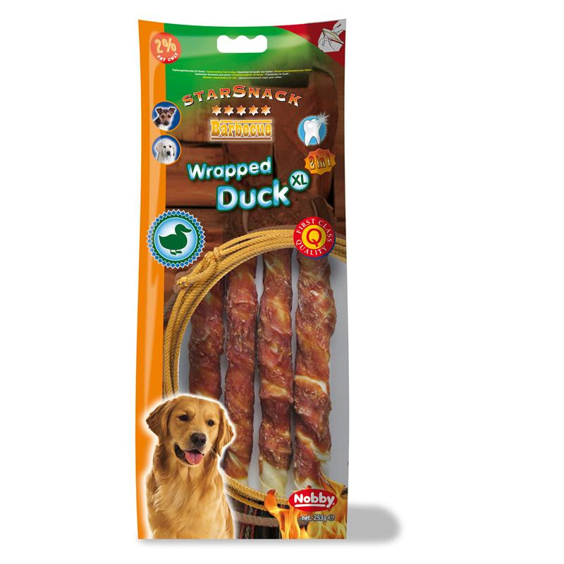 Nobby Starsnack Wrapped Duck XL 253 g