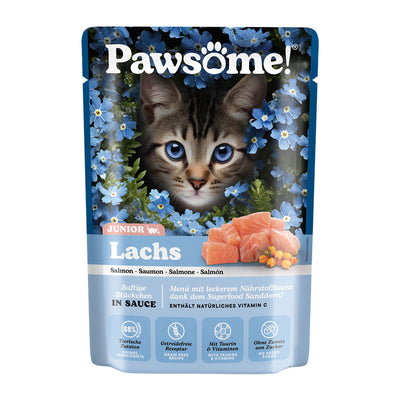 Pawsome!® Kitten Lachs Pouchbeutel 85 g