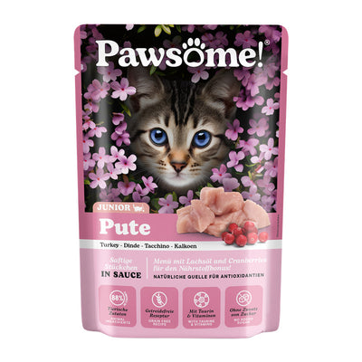 Pawsome!® Kitten Pute Pouchbeutel 85 g