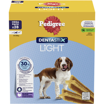 PEDIGREE® DENTASTIX™ LIGHT Multipack für mittelgroße Hunde 28 Stück 1 Stück