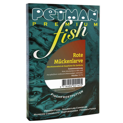 Petman fish Rote Mückenlarven Blister 100 g