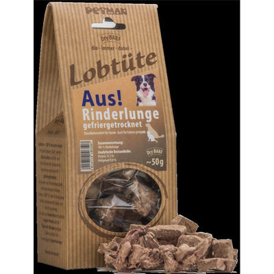 Petman Lobtüte AUS! Rinderlunge 50 g