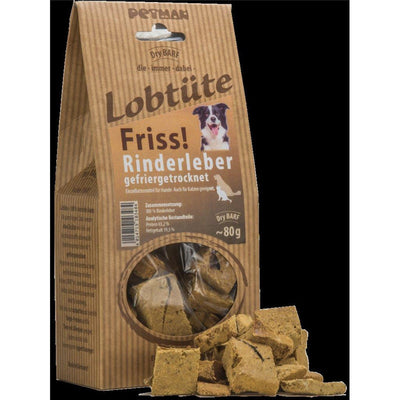 Petman Lobtüte FRISS! Rinderleber 80 g
