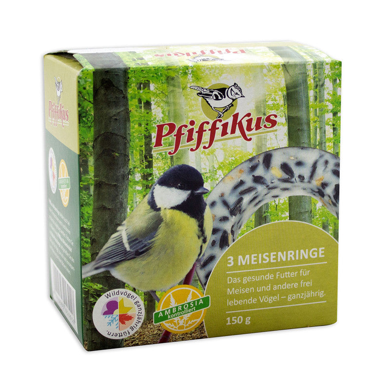 Pfiffikus Meisen Ringe 3 Stück