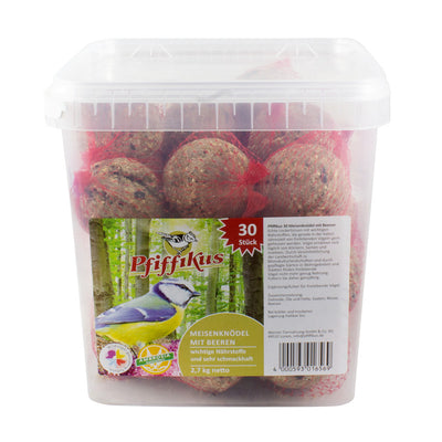 Pfiffikus Meisenknödel m. Beeren 30 Stück