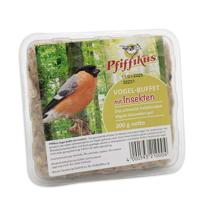 Pfiffikus Vogelbuffet Insekten 300 g