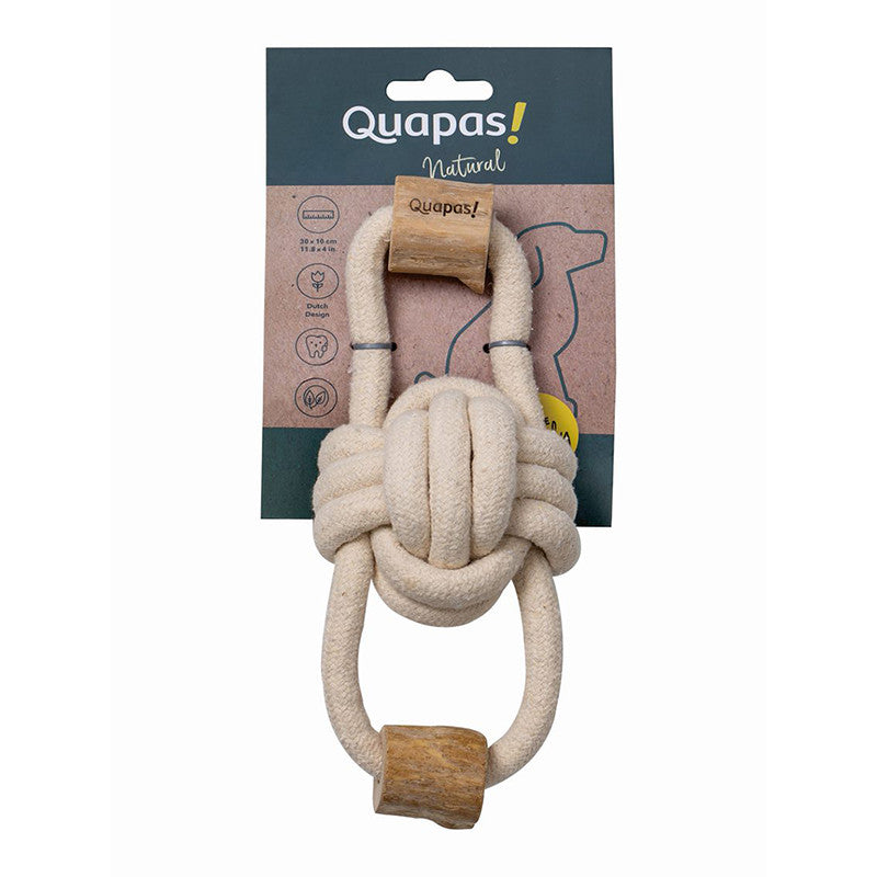 Quapas! Dog Toy Coffeewood Pullbear 1 Stück