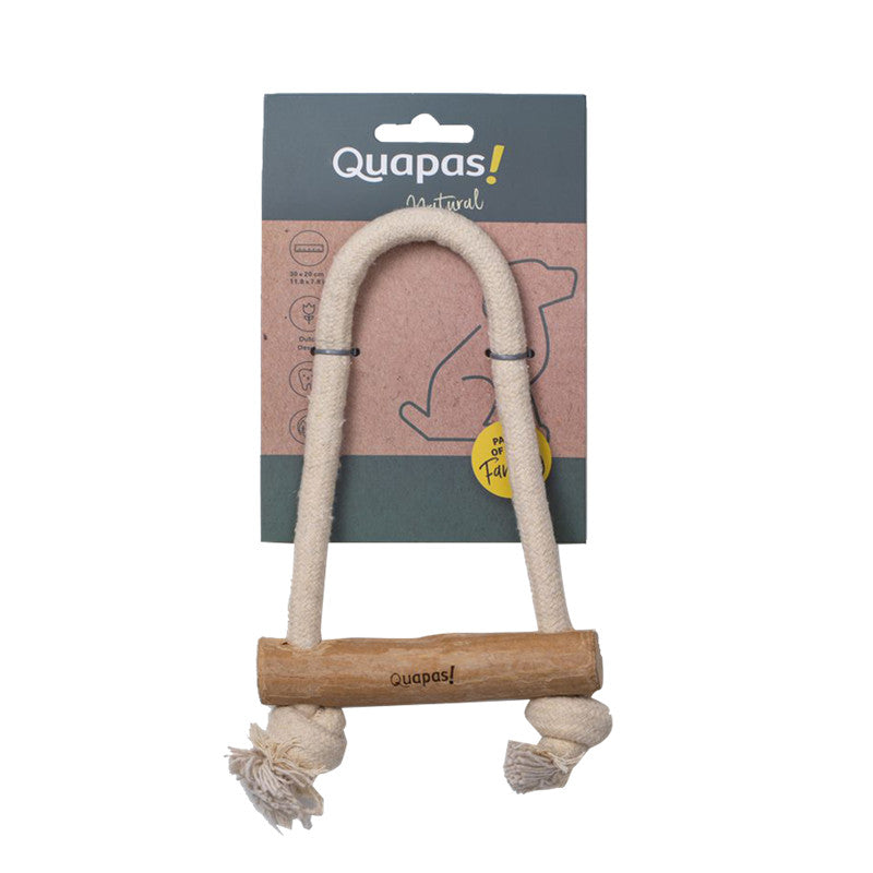 Quapas! Dog Toy Coffeewood Pullbear Pull - 1 Stück