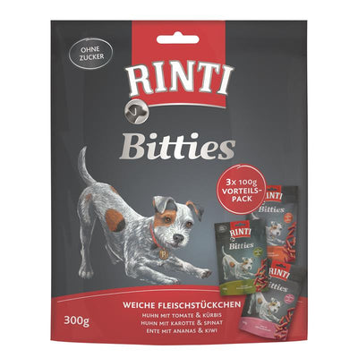 RINTI Bitties Multipack mit 3 verschiedenen Sorten 3 x 100 g