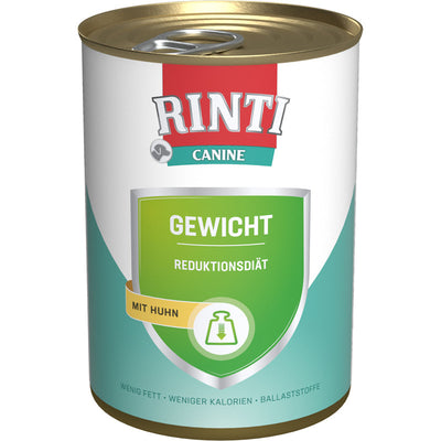 Rinti Canine Gewicht mit Huhn 400 g