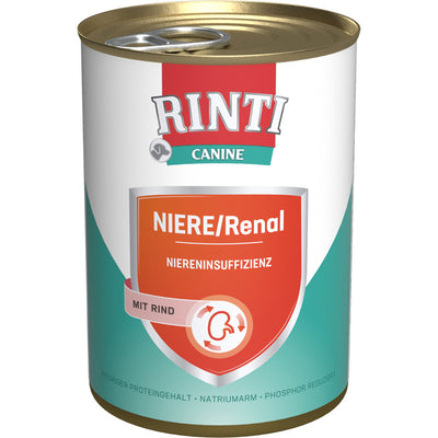 Rinti Canine Niere/Renal mit Rind 400 g