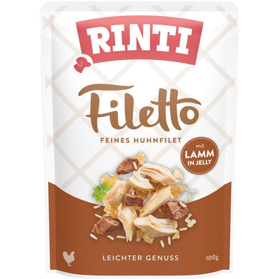 RINTI Filetto Huhnfilet mit Lamm in Jelly 100 g