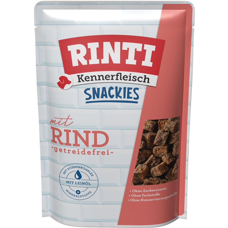 Rinti Kennerfleisch Snackies Adult Rind 225 g