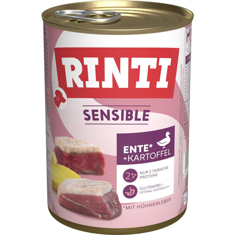 Rinti Sensible Ente + Huhn + Kartoffel 400 g