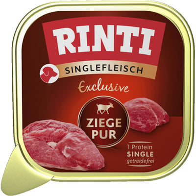 RINTI Singlefleisch Excl. Ziege pur Schale 150 g