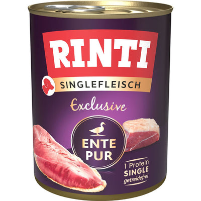 Rinti Singlefleisch Exclusive Ente Pur 800 g