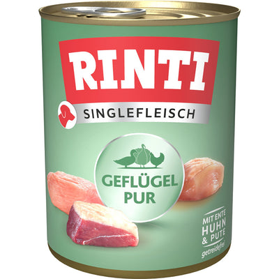 RINTI Singlefleisch Exclusive Geflügel Pur 800g
