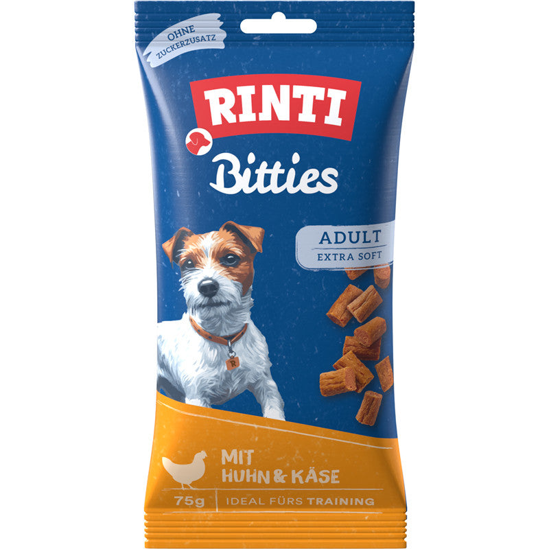 RINTI Snack Bitties mit Huhn & Käse 75 g