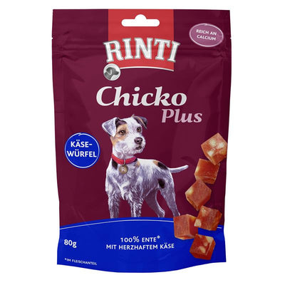 RINTI Snack Chicko Plus Käsewürfel mit Ente 80 g