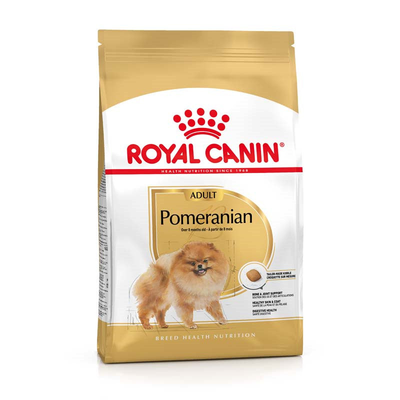 ROYAL CANIN POMERANIAN BREED ADULT Trockennahrung für ausgewachsene Zwergspitze (>8 Monate) 1 Stück