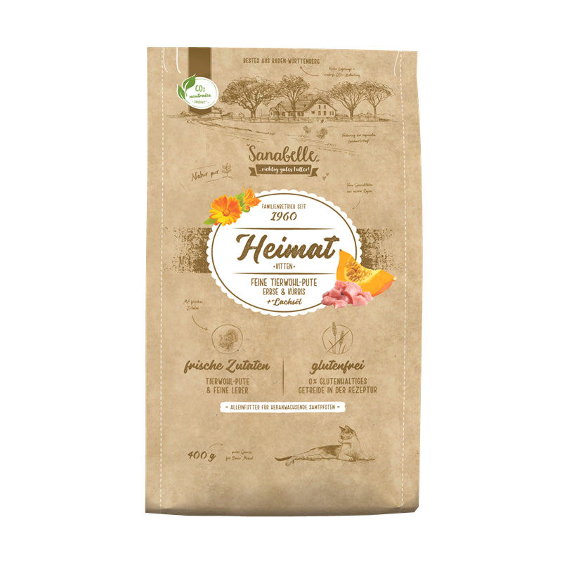 Sanabelle Heimat Kitten Tierwohl-Pute 400 g