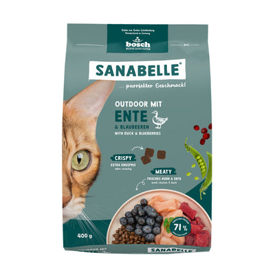 Sanabelle Outdoor mit Ente 400 g