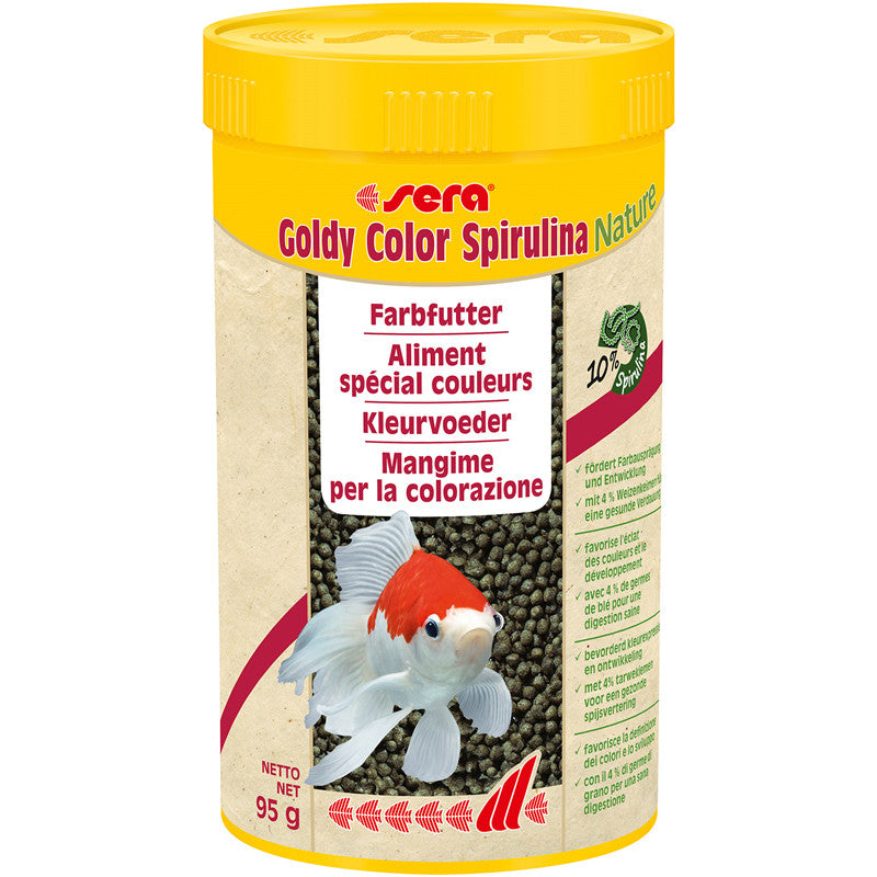 sera Goldy Color Spirulina Nature 250 ml / 95 g