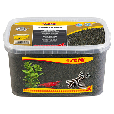 sera Gravel Anthracite Ø 1 - 3 mm 6 l