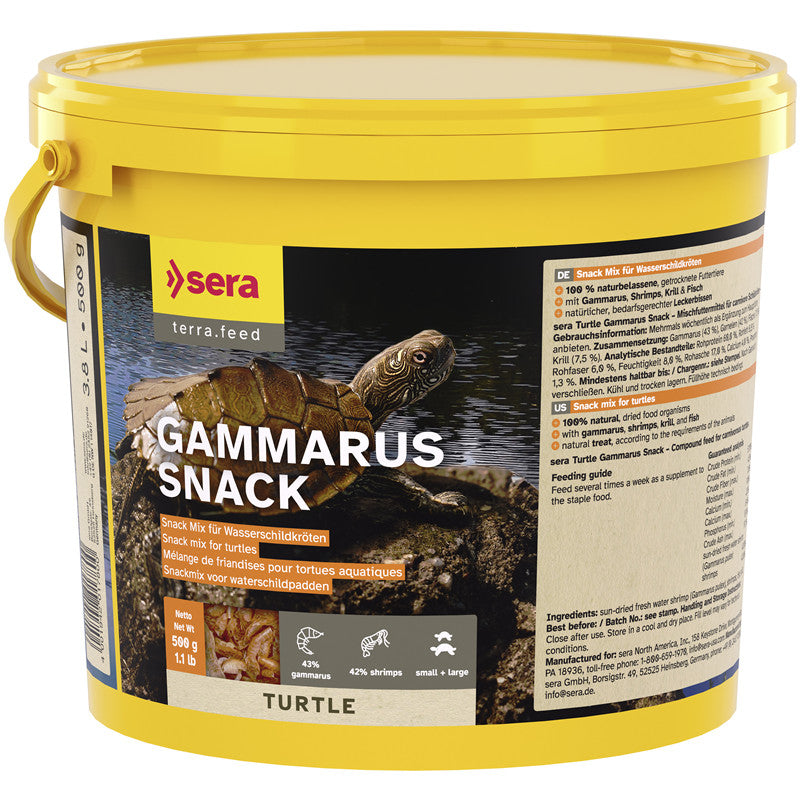 sera Turtle Gammarus Snack 3800 ml / 470 g