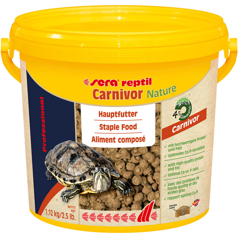sera reptil Professional Carnivor Nature 1,12 kg / 3,8 l