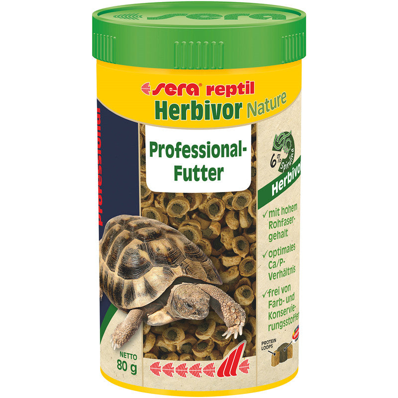 sera reptil Professional Herbivor Nature 80 g / 250 ml