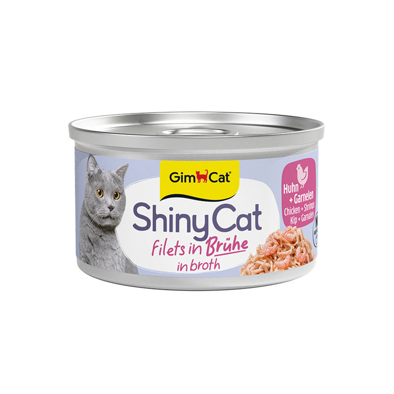 ShinyCat in Brühe Hühnchen + Garnelen 70 g