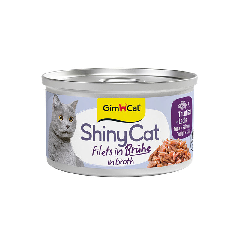 ShinyCat in Brühe Thunfisch + Lachs 70 g