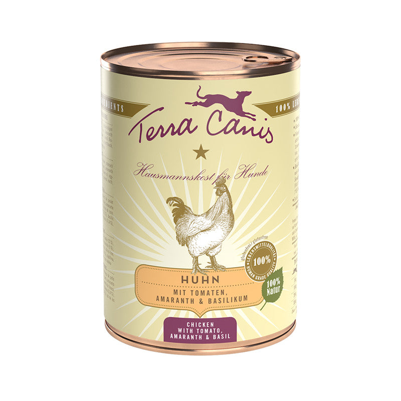 Terra Canis Classic Huhn mit Tomate, Amaranth und Basilikum 400 g