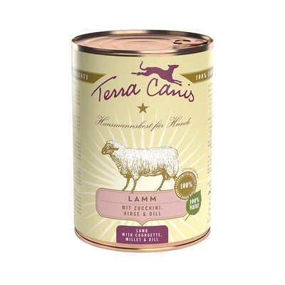 Terra Canis Classic Lamm mit Zucchini, Hirse und Dill 400 g