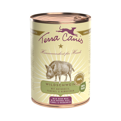 Terra Canis Dose classic Wildschwein 400 g