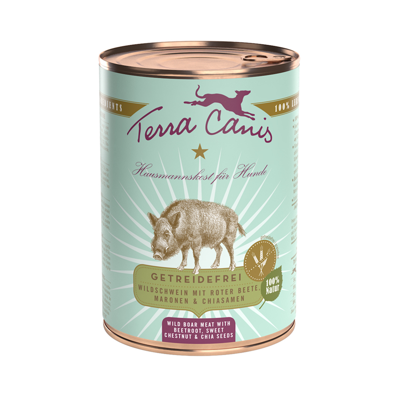 Terra Canis Dose getreidefrei Wildschwein 400 g