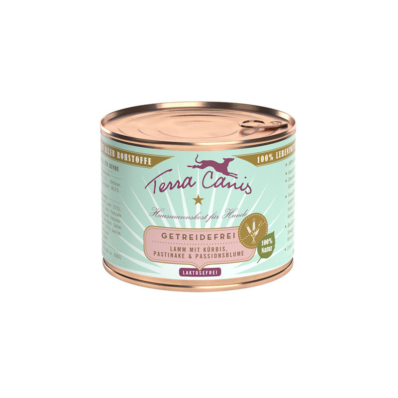 Terra Canis Hunde Nassfutter getreidefrei Lamm 200 g