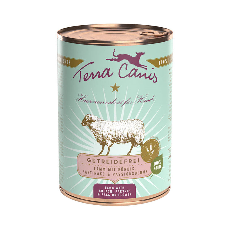 Terra Canis Hunde Nassfutter getreidefrei Lamm 400 g