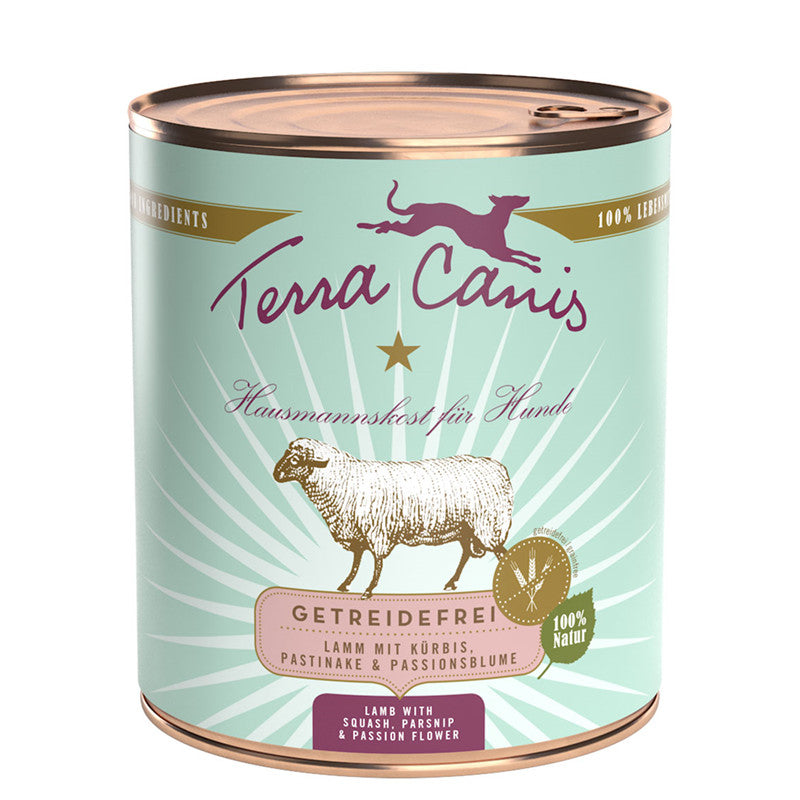 Terra Canis Hunde Nassfutter getreidefrei Lamm 800 g