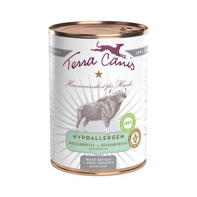 Terra Canis Hypoallergen Wasserbüffel mit Süßkartoffel 400 g