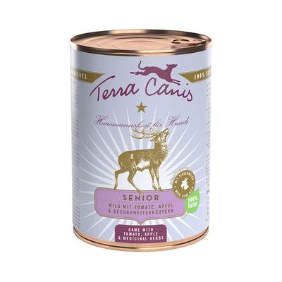 Terra Canis Senior Wild mit Tomate, Apfel und Gesundheitskräutern 400 g