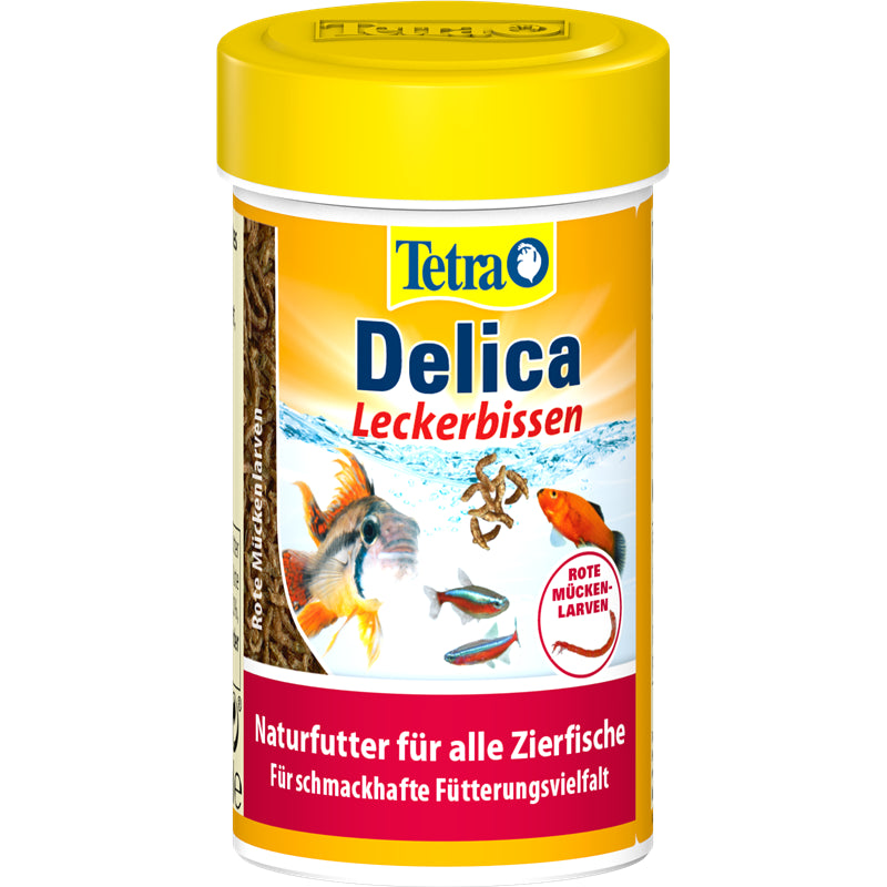 Tetra Delica Rote Mückenlarven 8 g / 100 ml